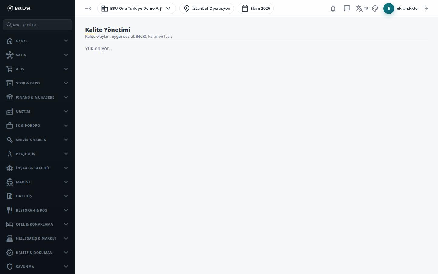 Yetkinlik sekmesi